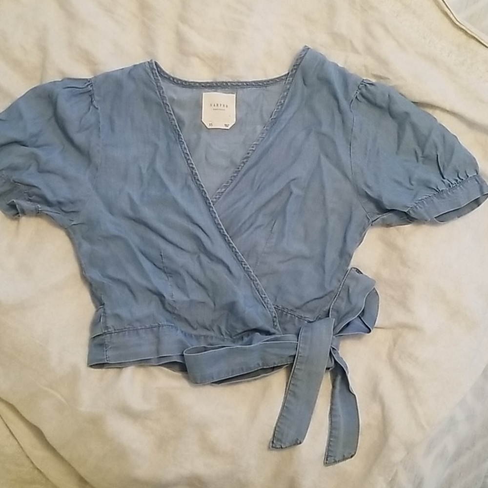 Blue top - Harper Heritage